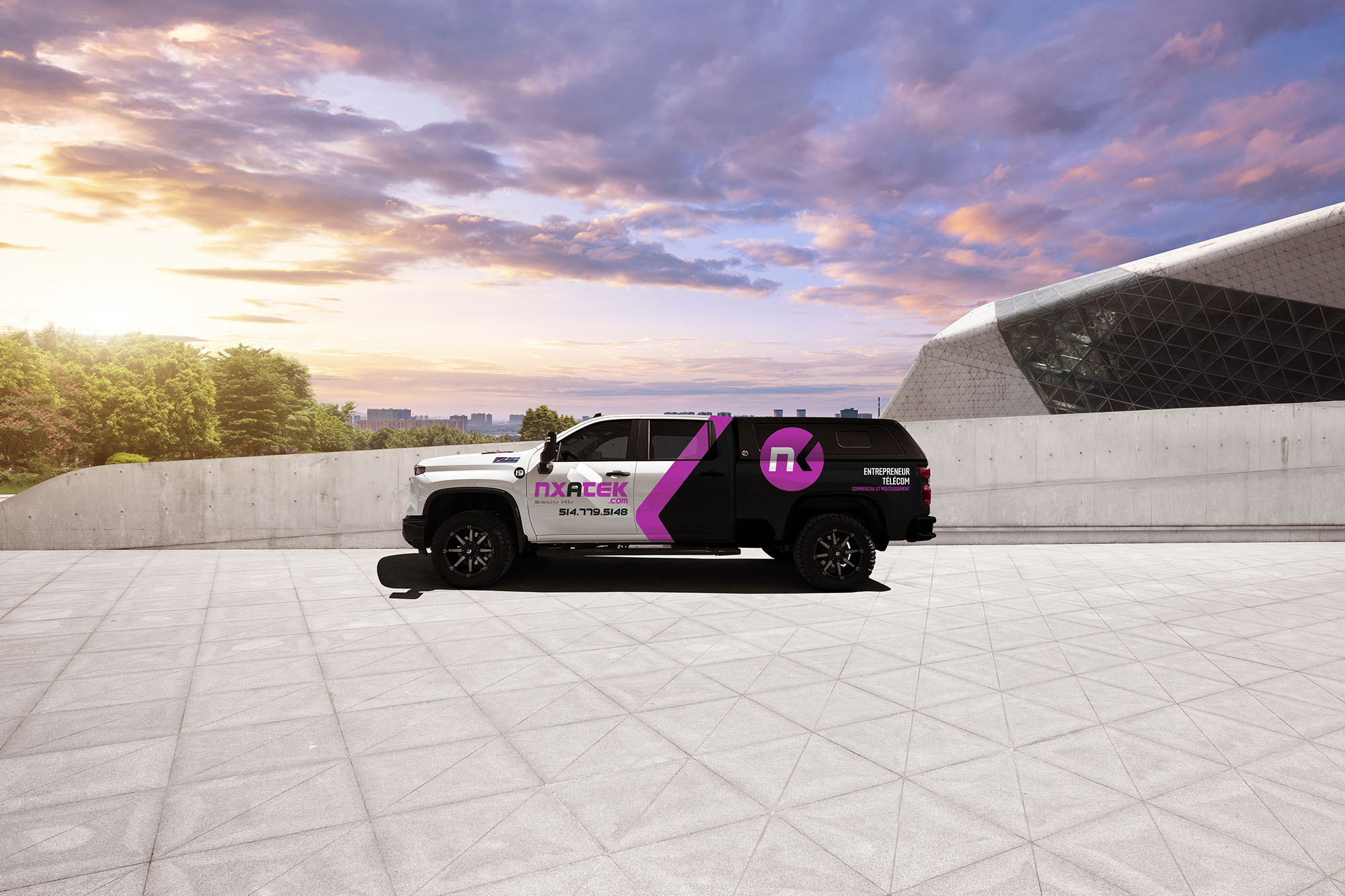 Image camion NXATEK desktop